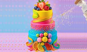 edible dust for cakes