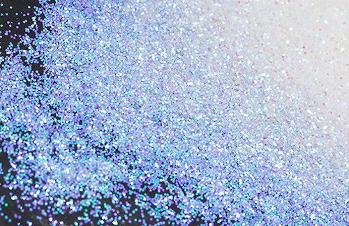 Green Purple glitters