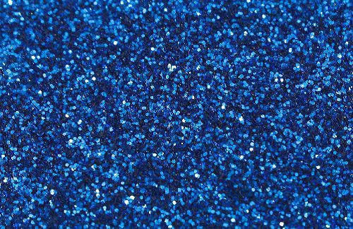 Blue glitters
