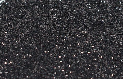 Black glitters