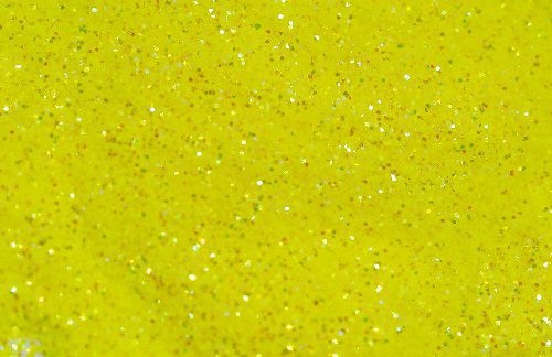Fluorescent Yellow glitters